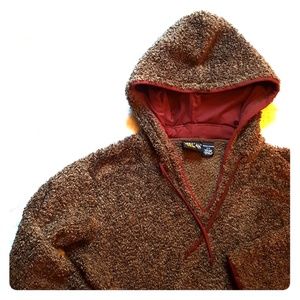 Mountain Hardware teddy bear fleece hoodie